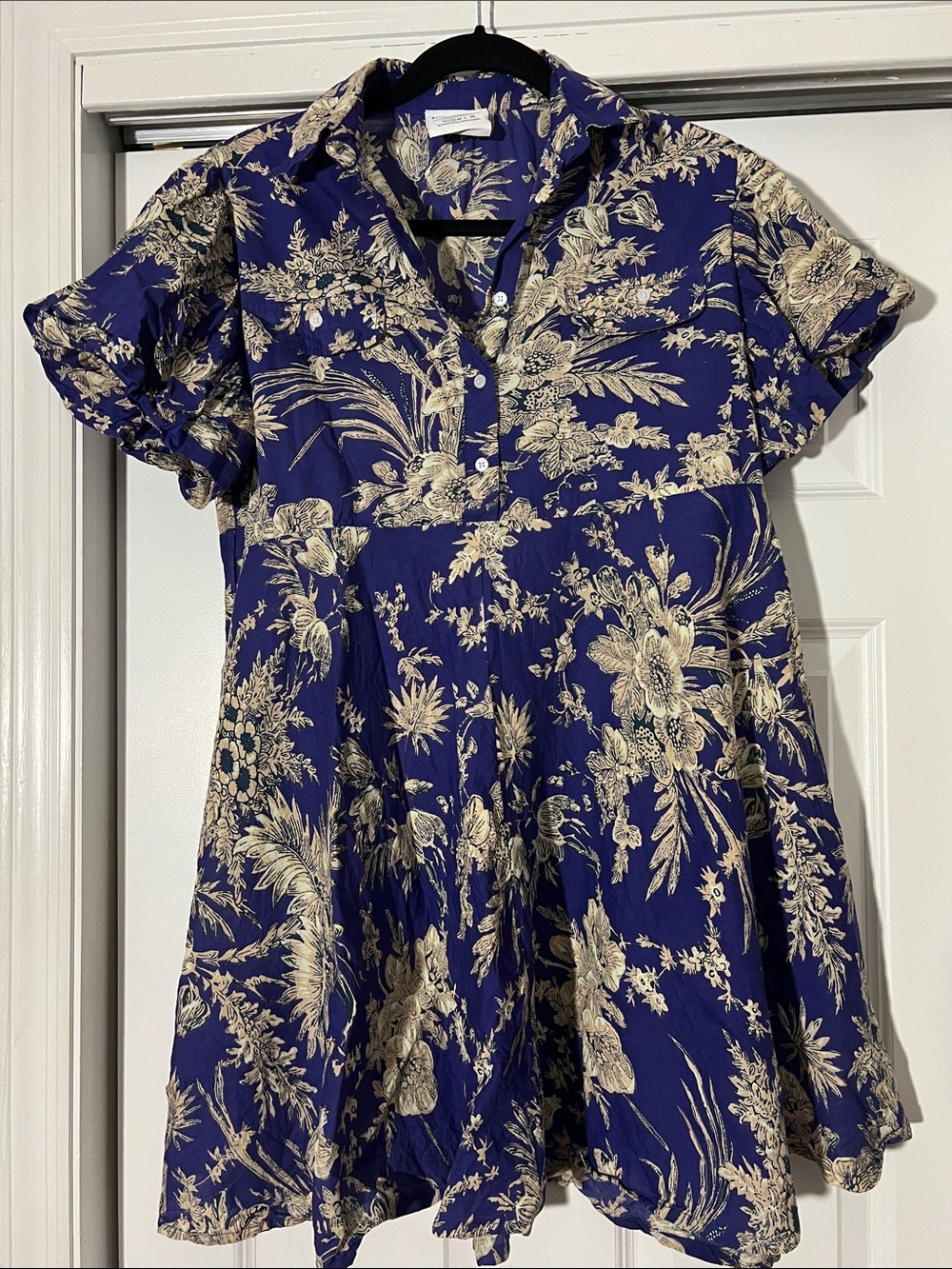 Bohera Floral Short-Sleeve Casual Dress